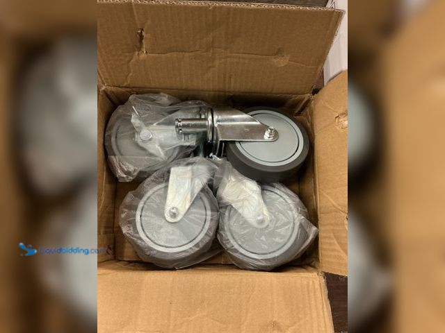 Lot 49-3528562 - 4pc 5in stem caster wheel replacement Unused