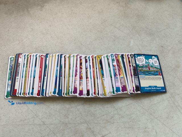 Lot 49-5515551 - Other LOT OF 100+ ONE PIECE COLLECTIBLE TRADING CARDS FROM VARIOUS YEARS AND TYPES LOADED WITH GREAT...