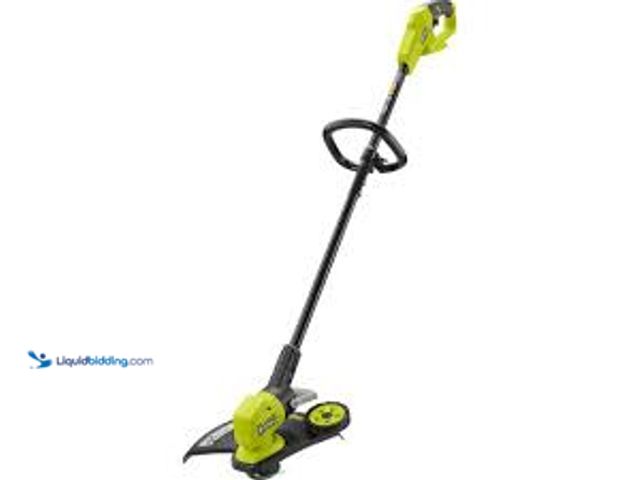 Lot 49-5485640 - RYOBI ONE+ 18V 13 in. Cordless Battery String Trimmer/Edger (Tool Only). Model # P20018BTL. Unused a...