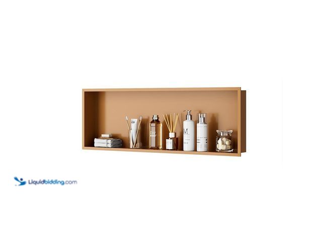 Lot 49-5487324 - Simple Project
36 in. W x 12 in. H x 4 in. D Stainless Steel Shower Niche Single Layer Recessed Sho...