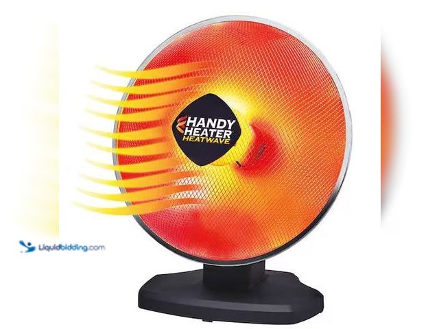 Lot 49-3536699 - HANDY HEATER
1200-Watt Electric Oscillating Ceramic Parabolic Space Heater Internet # 325716633
Mo...