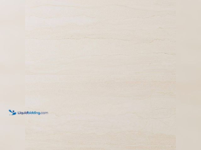 Lot 49-5537504 - Ardino Cream 23.62 in. x 47.24 in. Limestone Look Matte Porcelain Floor and Wall Tile (15.49 sq. ft....