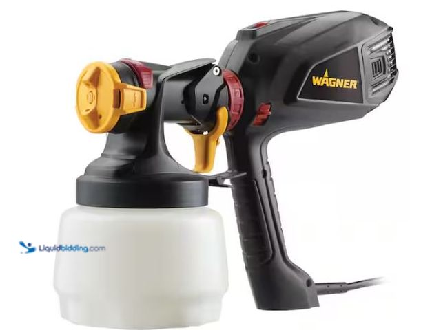 Lot 49-1624486 - Wagner Flexio 2500 Electric Handheld HVLP Paint Sprayer Model # 2409509, Slightly Used, Has Attachme...