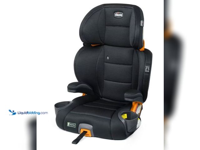 Lot 49-5555547 - Chicco KidFit ClearTex Plus 2-in-1 Belt Positioning High Back Booster Car Seat - Obsidian: Fits 3 Ca...