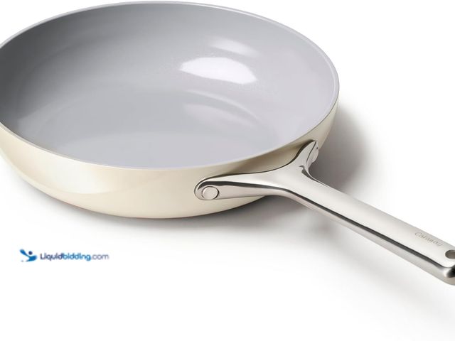 Lot 49-5553605 - Caraway Nonstick Ceramic Frying Pan (2.7 qt, 10.5") - Non Toxic, PTFE & PFOA Free - Oven Safe & Comp...