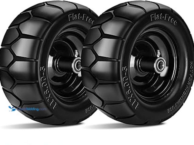Lot 49-5433840 - Two pack of Small Tires. Item is Unused