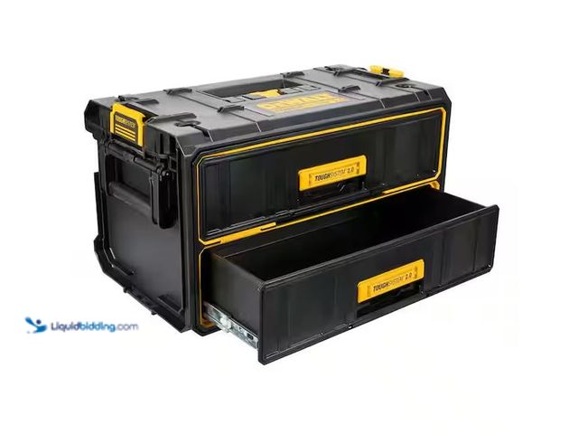 Lot 49-3600399 - DEWALT TOUGHSYSTEM2.0 21.8 in. Hand Tool Box Model # DWST08320, Unused, Lid Seal Gouged  Ref#CRS0209