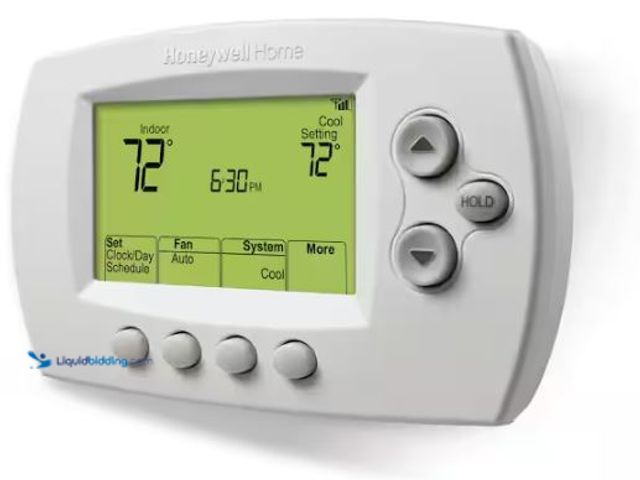 Lot 49-1573114 - Lot of (2) Honeywell Home Smart Wi-Fi 7-Day Programmable Thermostat with Digital Backlit Display, Co...