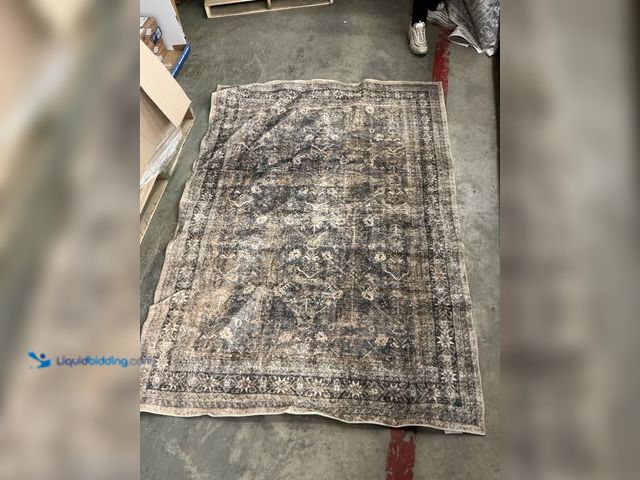 Lot 49-3528400 - 5'x7' Vintage Brown Area Rug Unused