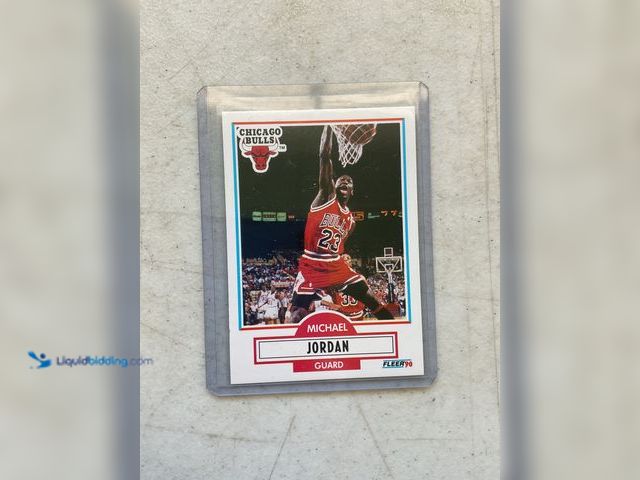 Lot 49-1977105 - Other 1990-91 FLEER MICHAEL JORDAN #26 BASKETBALL CARD #COINS0723