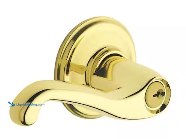 Lot 49-5486015 - Schlage
Flair Bright Brass Classic Keyed Entry Door Handle Internet # 100267863
Model # F51 FLA 50...