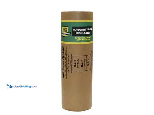 Lot 49-2020852 - Touch 'n Foam 16 in. x 113 ft. AA2 Masonry Wall Insulation, Model # 4007516001, Unused, Scuffs & scr...