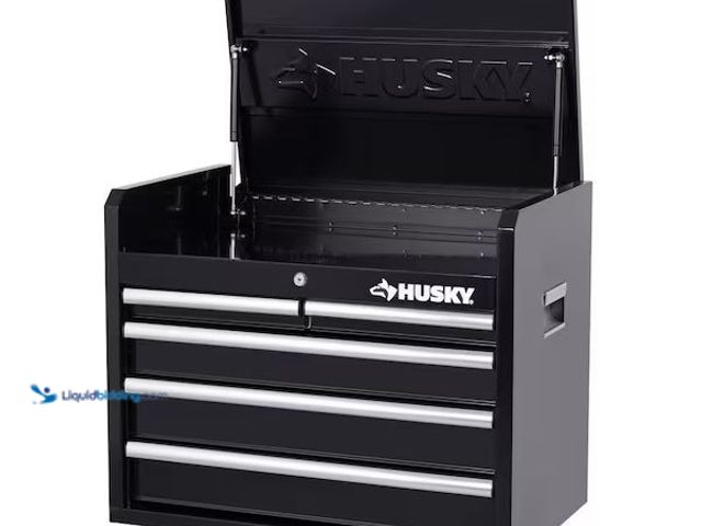 Lot 49-5460538 - Husky
Tool Storage 26 in. W x 16 in. D 5-Drawer Gloss Black Top Tool Chest Internet # 319376481
Mo...
