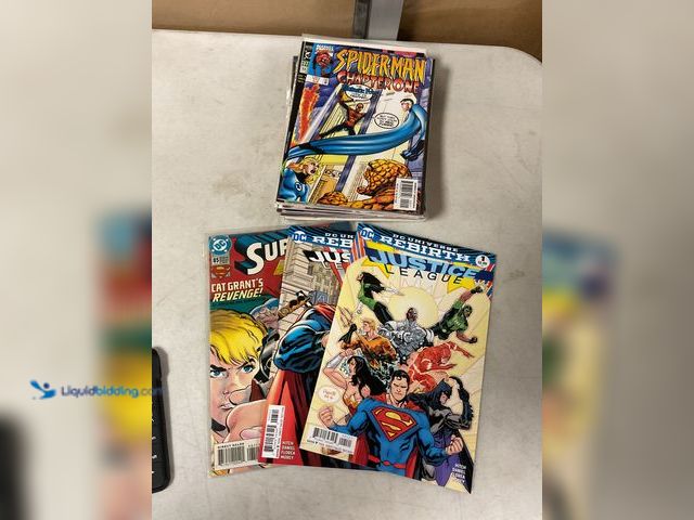 Lot 49-5467331 - Other LOT OF 20 COLLECTIBLE COMIC BOOKS FROM DC, MARVEL AND MORE INCLUDING SUPERMAN, JUSTICE LEAGUE,...