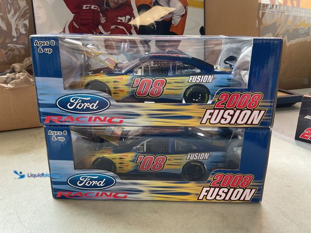 Lot 49-3609254 - Other LOT OF 2 FORD RACING 2008 FUSION 1/24 SCALE DIECAST CARS IN ORIGINAL BOXES