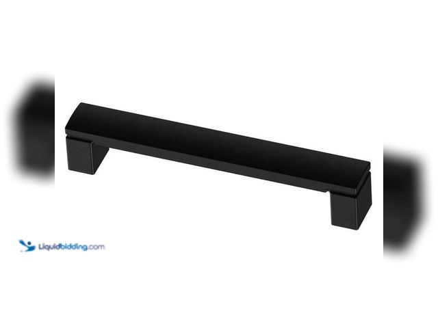 Lot 49-2024522 - Lot of (11)- Liberty Simply Geometric 5-1/16 in. (128 mm) Modern Matte Black Cabinet Drawer Pull. Mo...