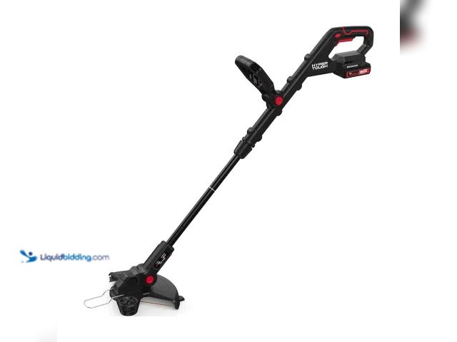 Lot 49-1627149 - Hyper Tough 12" 20V Brushless Cordless String Trimmer (Tool Only) Model #17116112508, Used, Unable T...