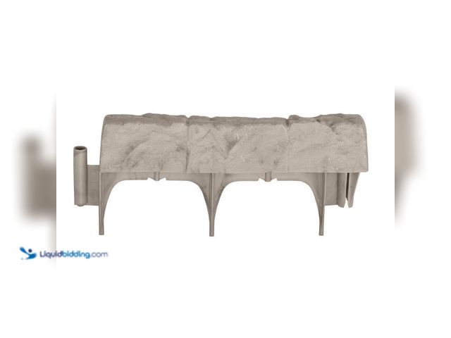 Lot 49-5410651 - Lot of 3. Suncast Border Stone 10 ft. (12 in. Sections) Plastic Border Edging. [Model # CPLBSE10TG] ...