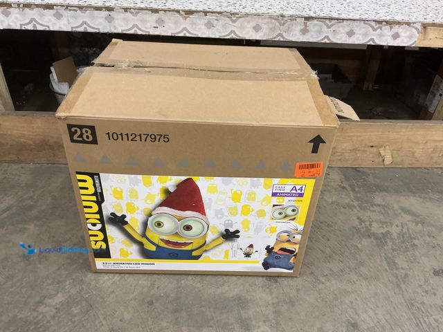 Lot 49-3528907 - 3.5ft Animated LED Minion. Used, no hat
