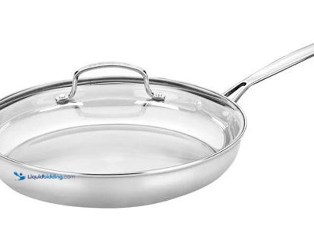 Lot 49-3566881 - Cuisinart - Chef's Classic 12" Skillet - Stainless-Steel, Unused