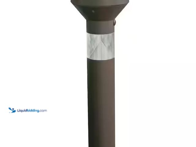 Lot 49-1576506 - Feit Electric One Sync Landscape 40 Lumens Bronze Solar Integrated LED Outdoor Bollard Light with Du...