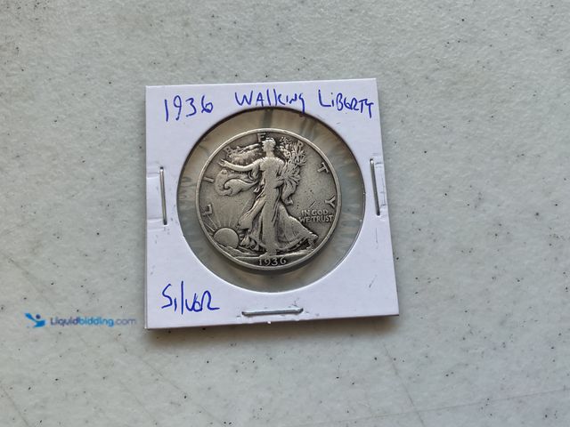 Lot 49-1804643 - 1936 WALKING LIBERTY HALF DOLLAR COIN