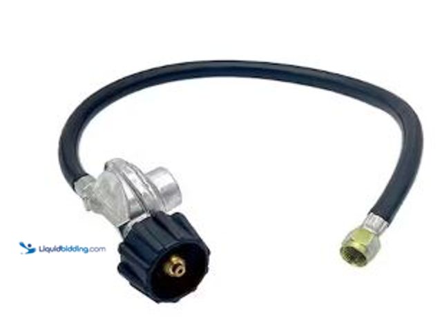 Lot 49-5436742 - Qty. 2. Universal Replacement Regulator with Hose. Model # 711-0003. Slightly used.