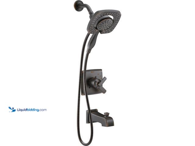 Lot 49-5413056 - Delta
Ashlyn In2ition 1-Handle Tub and Shower Faucet Trim Kit in Venetian Bronze (Valve Not Include...