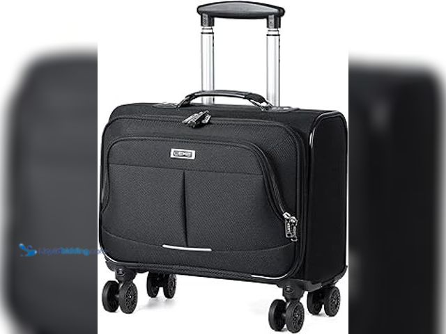 Lot 49-5448528 - Lekebobor Rolling Laptop Bag With a Compact Combination Lock，Rolling Laptop Briefcase on Wheels for ...