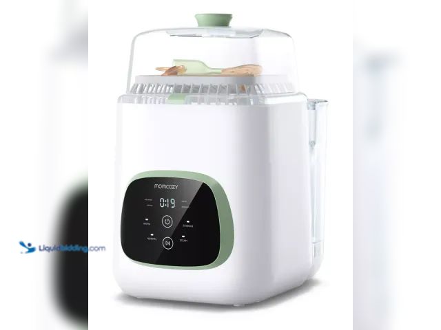 Lot 49-3482730 - Momcozy KleanPal Pro Baby Bottle Washer and Sterilizer Model #44190972772550, New  Ref#CRS0114