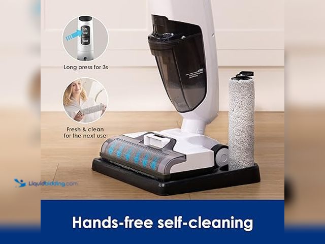 Lot 49-5438049 - Tineco iFLOOR 2 Complete Cordless Wet Dry Vacuum Floor Cleaner and Mop, One-Step Cleaning for Hard F...