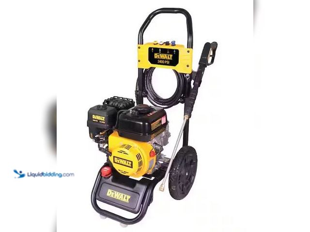 Lot 49-5460606 - DEWALT
3400 PSI 2.5 GPM Gas Cold Water Pressure Washer with DeWalt 210 Engine Internet # 327814496...