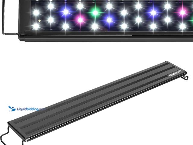 Lot 49-5546267 - AQUANEAT LED Aquarium Light Full Spectrum for 48 Inch Fish Tank Light Fresh Water Model:b07p4cll6z u...