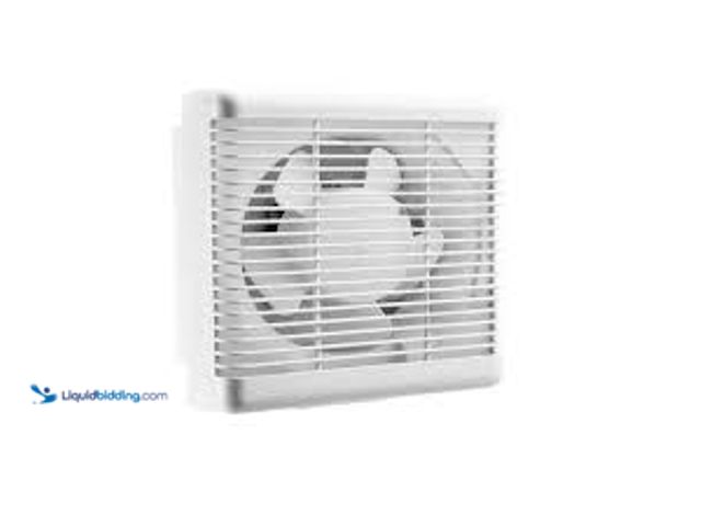 Lot 49-5411752 - KIWDZFU 298CFM Electric Wall Mount Attic Fan with Reversible Airflow for Ventilation and Cooling. Mo...