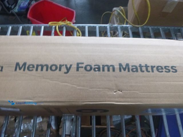 Lot 49-3466026 - 6 Inch Twin Gel Cooling Memory Foam Mattress, Pressure Relief, Medium Firm Support Bed in a Box, Twi...