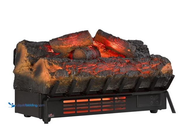 Lot 49-5487666 - Duraflame DFI056 Infrared Quartz Electric Log Set Heater with 3D Flame® Effect and Remote Control, R...