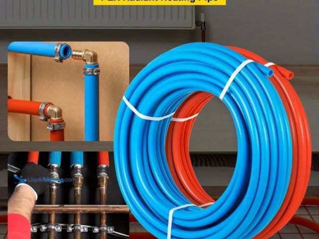 Lot 49-1805034 - New VEVOR PEX Tubing Pipe 2 Rolls of 1/2 Inch x 100 Feet.
