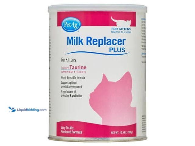 Lot 49-5542762 - PetAg Milk Replacement Plus Food Supplement for Cats newborn - 6wks 10.5oz NEW