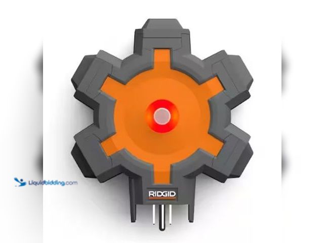 Lot 49-3615919 - RIDGID 5-Outlet Extension Cord Hub, Model # 360696-4DT6ES, New, Unable to test.   Ref#BIN0716