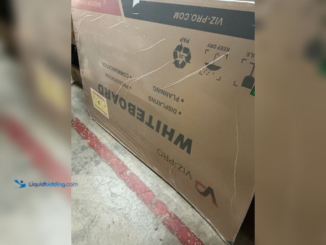 Lot 49-5487760 - 71" x 47" Whiteboard (scuffs and scratches) (bent) Unused