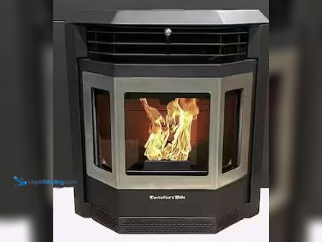 Lot 49-1565790 - ComfortBilt 50,000 BTU 2800 sq. ft. EPA Certified Fireplace Insert Pellet Stove, Model # HP22i-SS, U...