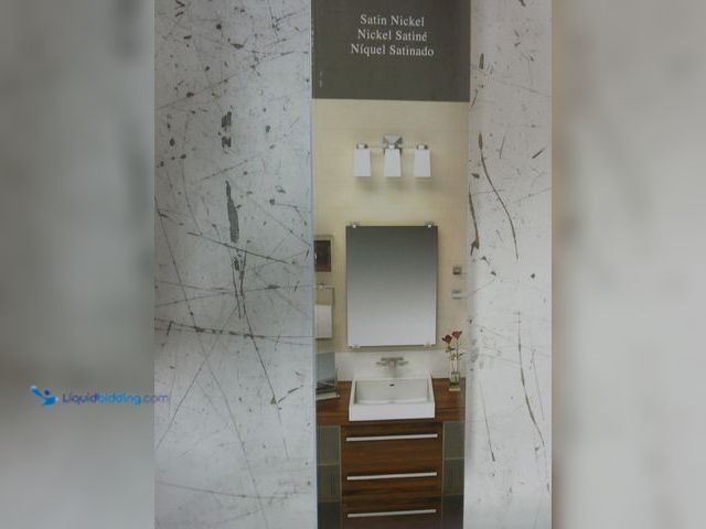 Lot 49-1629212 - Lot of (2) Gatco Elevate 24 in. Towel Bar in Satin Nickel, Model # 4070, Unused, Has attachments.  R...