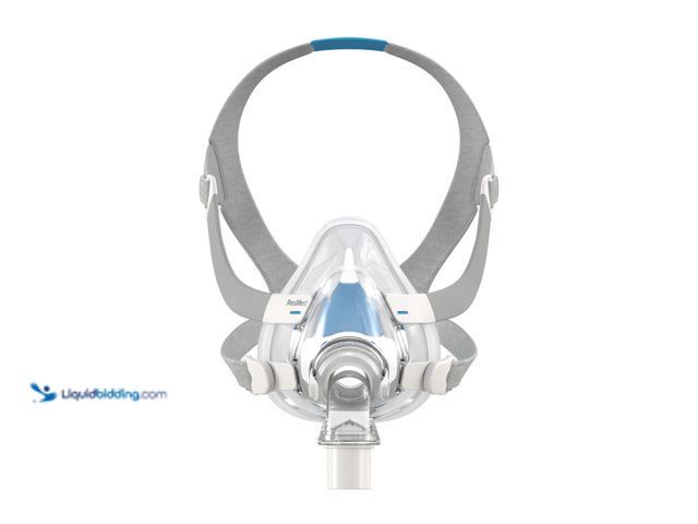 Lot 49-3514491 - ResMed AirTouch™ F20 Full Face CPAP Mask | UltraSoft™ Memory Foam Cushion for Maximum Comfort. Size ...