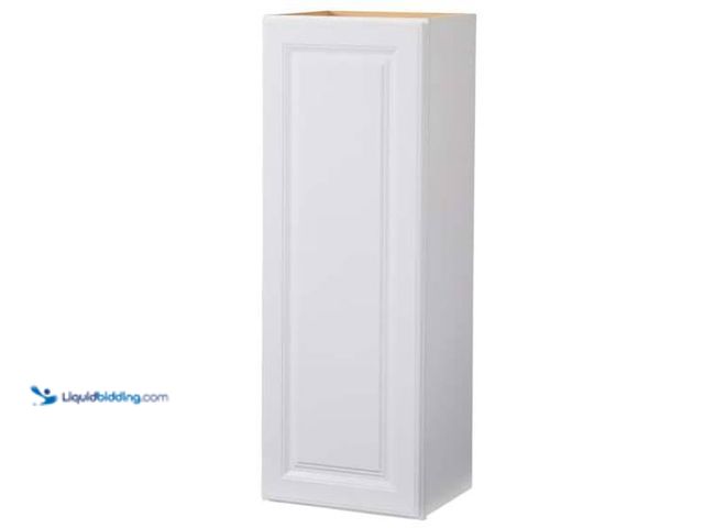 Lot 49-5542408 - 15''x 42'' Wall Cabinet (Satin White) Unused