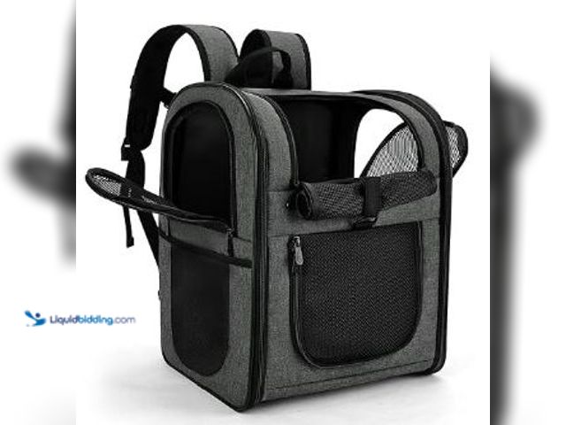 Lot 49-1513980 - Apollo Walker Pet Carrier Backpack for Large/Small Cats and Dogs, Puppies, Safety Features and Cushi...