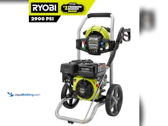 Lot 49-1625905 - RYOBI 2900 PSI 2.5 GPM Cold Water Gas Pressure Washer with 212cc Engine, Model # RY802925, Slightly ...