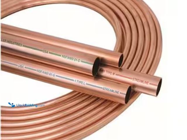 Lot 49-1569064 - Streamline 3/8 in. x 60 ft. Copper Type L Coil, Model # LS03060, Unused,  Ref#AHDPA102