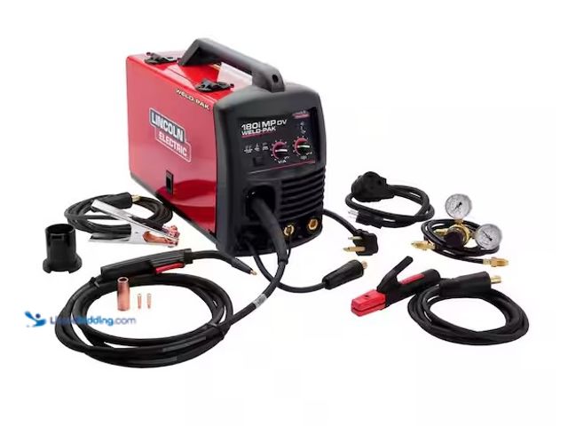 Lot 49-3636519 - Lincoln Electric 180 Amp Weld-Pak 180i Multi-Process Stick/MIG/Flux-Core/TIG, 120V / 230V Aluminum W...