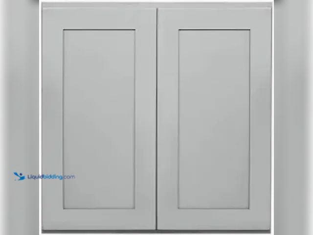 Lot 49-5543936 - Grey cabinent. 1Ft x 30 In.