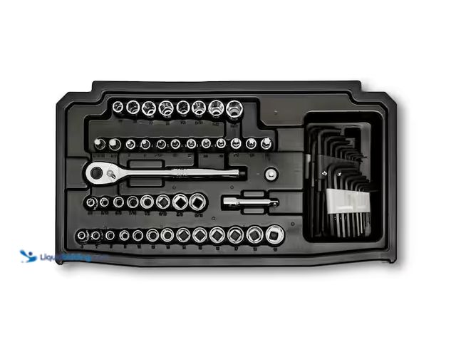 Lot 49-5545384 - Husky
280-Piece SAE/Metric Mechanics Tool Set with Tool Box, Unused
